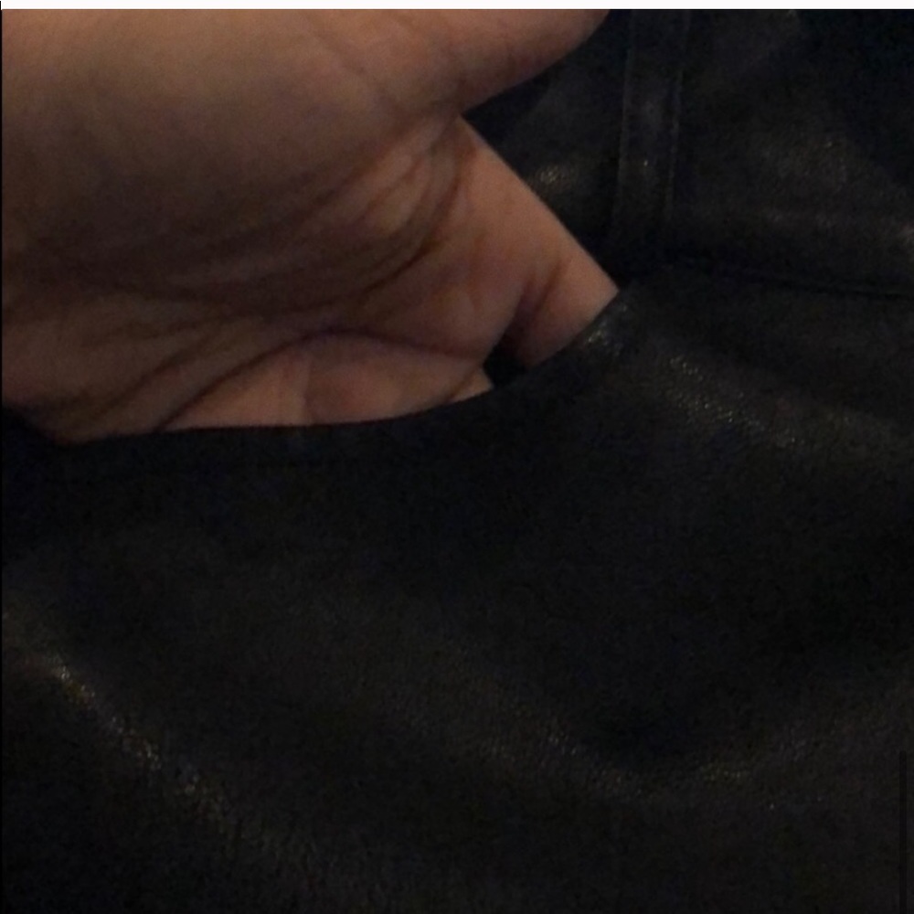Jack by BB Dakota vegan leather pinafore dress - Picture 5 of 6